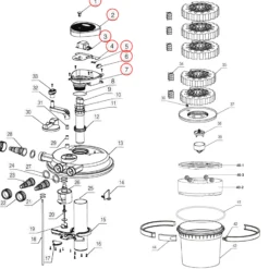 SunSun Ersatzteil für Druckteichfilter CPF-20000 Elektroanschluss-Einheit, Teichdruckfilter UVC-Lampe, effiziente Teichfilteranlage