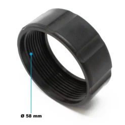 SunSun Ersatzteil für Druckteichfilter CPF-20000/30000 Ein- und Ausgangsschraube, Teichdruckfilter UV-Lampe, effiziente Teichfilteranlage