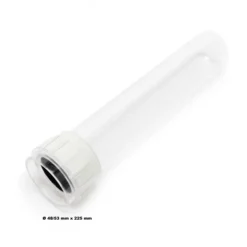 SunSun Ersatzteil für Druckteichfilter CPF-2500 Quarzrohr, Teichdruckfilter mit UVC-Lampe, effiziente Teichfilteranlage 6000 l/h