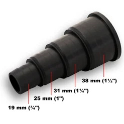 SunSun Ersatzteil für Druckteichfilter CPF-15000 Schlauchstufentülle, 18 W Teichdruckfilter, Teichfilteranlage 10000 l/h, effiziente Wasserfilterung