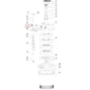 SunSun Ersatzteil für Druckteichfilter CPF-2500 O-Ring 5, effiziente Teichfilteranlage 6000 l/h, Teichdruckfilter mit UVC-Lampe