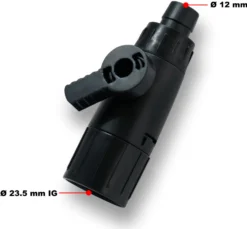 SunSun Ersatzteil für HW-504A 505 Aquarium Außenfilter – Einlass- und Auslassventil – Ø 12 mm – 23,5 mm IG – für Aquarium Aquaristik Zubehör