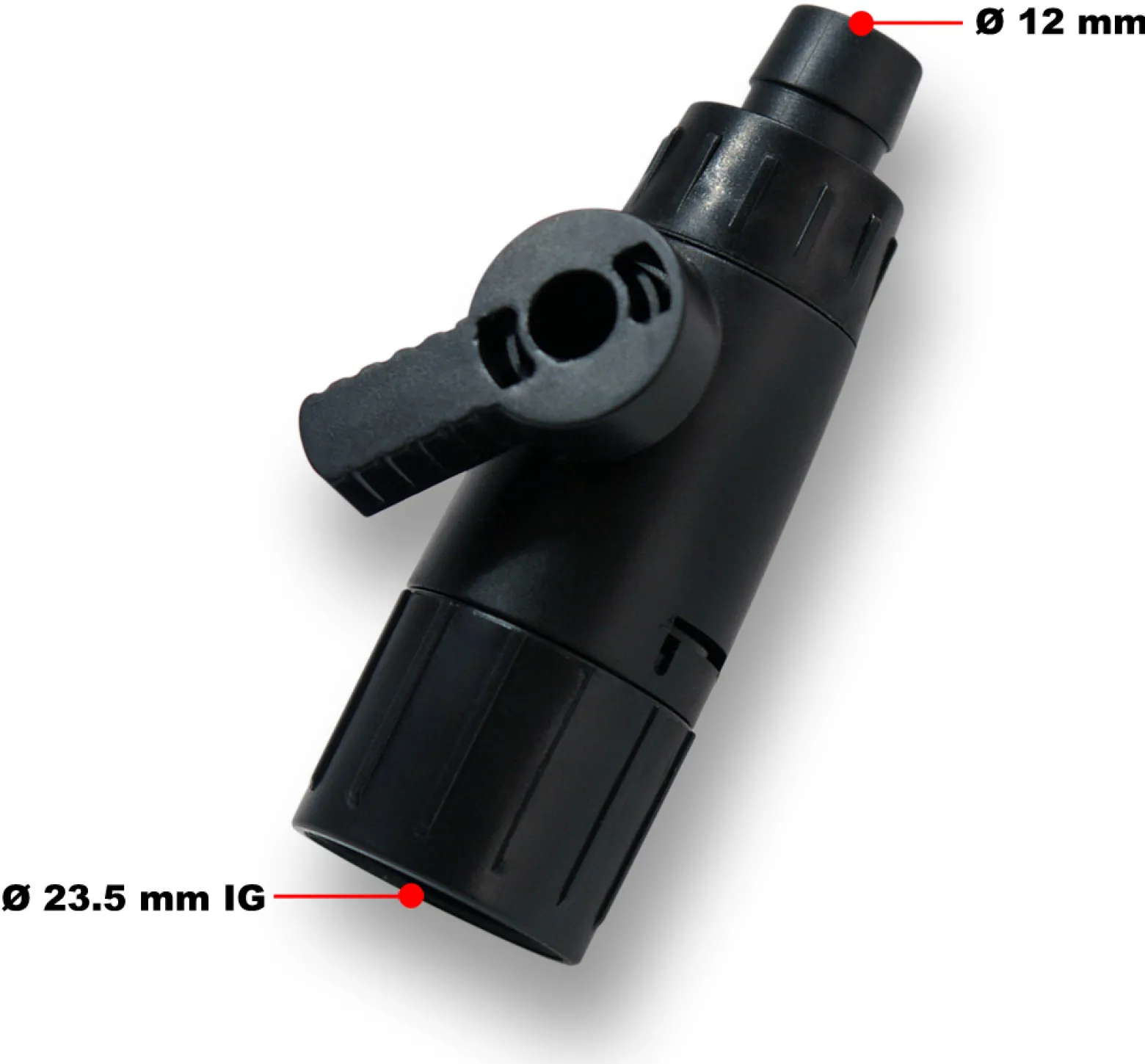 SunSun Ersatzteil für HW-504A 505 Aquarium Außenfilter – Einlass- und Auslassventil – Ø 12 mm – 23,5 mm IG – für Aquarium Aquaristik Zubehör