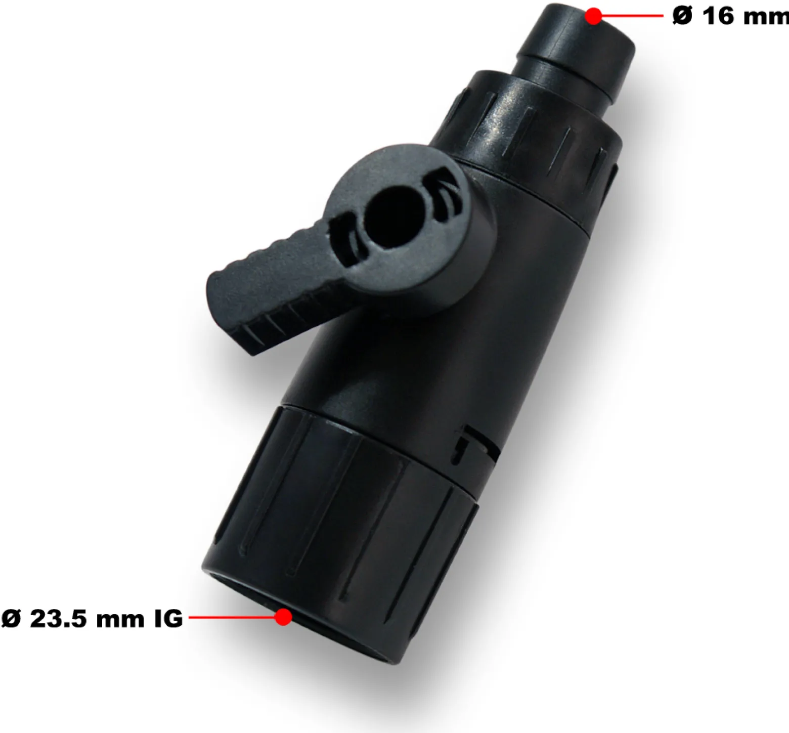 SunSun Ersatzteil für HW-504A 505 Aquarium Außenfilter – Einlass- und Auslassventil – Ø 16 mm – 23,5 mm IG – für Aquarium Aquaristik Zubehör