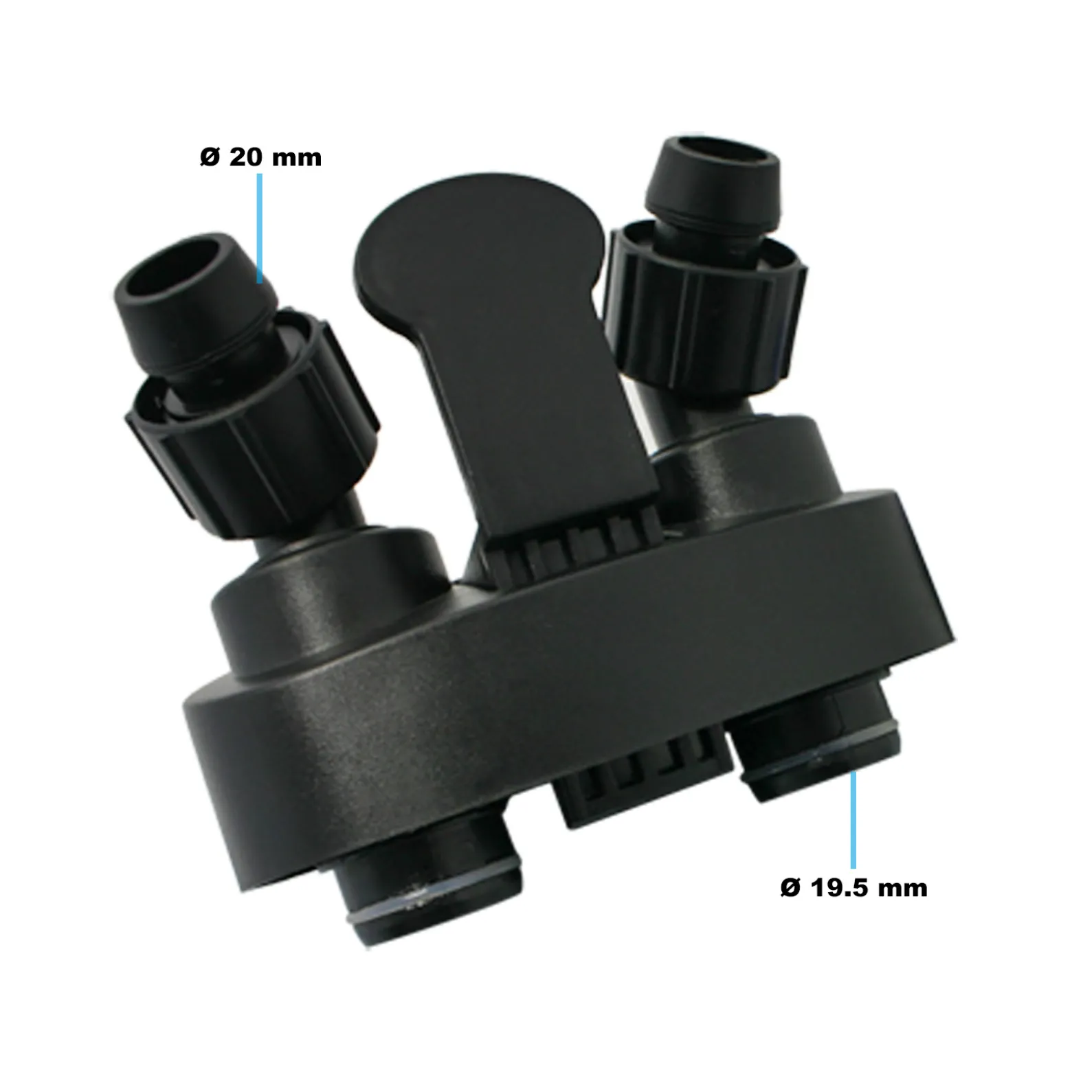 SunSun Ersatzteil für HW-403B Aquarium Außenfilter - Vorlaufventil und Rücklaufventil, Ein- und Auslasskupplung für Aquariumfilter, Aquariumzubehör Ersatz Ventil