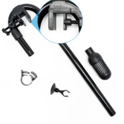 SunSun Ersatzteil für HW-404B Aquarium Außenfilter - Ansaugung Set, Ansaugungsset für Aquariumfilter inkl. Ansaugkorb, Schlauchschelle, Saughalter, Fixierungsklemme und Ansaugbogenrohr
