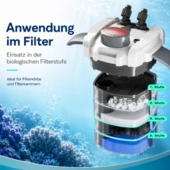 SunSun Ersatzteil für HW-402B Aquarium Außenfilter - Bio Balls 40 Stück Ø 28 mm, Biokugeln für Auqariumfilter, Aquariumzubehör Filterkugeln als Filtermedium