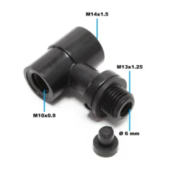 SunSun Ersatzteil für Sandfilteranlage T-Stück Verbinder für Manometer der Poolfilteranlage, 260 W Filteranlage, Sandfilterkessel für saubere Pools