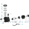 SunSun Ersatzteil für Schwimmbadpumpe Impeller, Flügelrad für 380 W Poolfilteranlage, Filterpumpe 7500 l/h, Pool Pumpe mit Schwimmerschalter