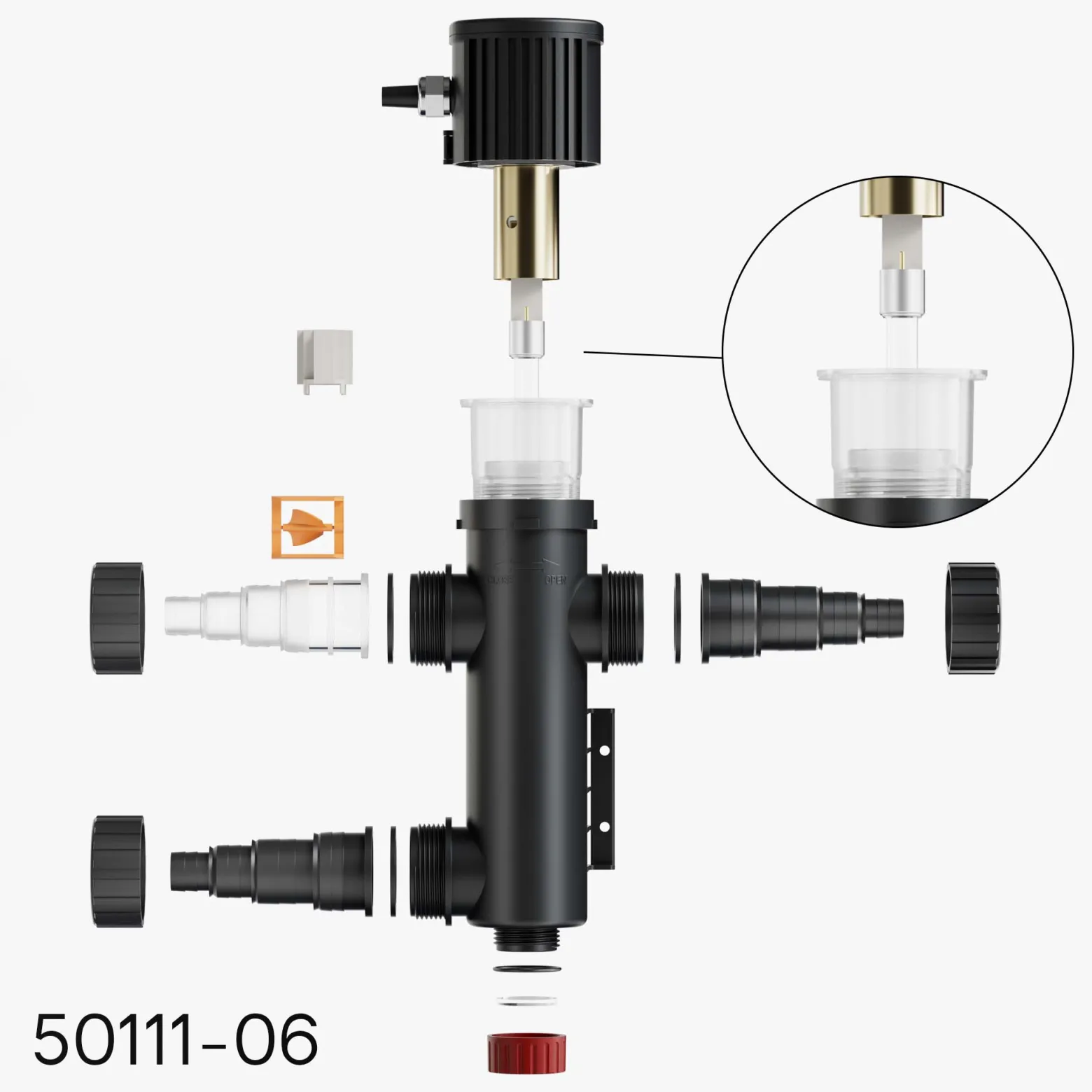 SunSun Ersatzteil für Teichklärer CUV-209 - UV-C Lampe 9 W - Ersatz Leuchtmittel für Vorklärgerät für Teichfilter & Teichpumpe, Wasserklärer mit UV-Lampe, Lichtfilter zur Algenbekämpfung