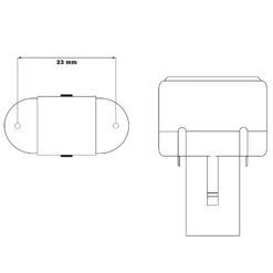 SunSun Ersatzteil für Teichklärer - UV-C Lampe 5 W - Ersatz Leuchtmittel für Vorklärgerät für Teichfilter & Teichpumpe, Wasserklärer mit UV-Lampe, Lichtfilter zur Algenbekämpfung