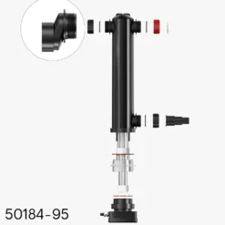 SunSun Ersatzteil für Teichklärer - S-Adapter - Ersatzadapter für CUV Vorklärgerät, Ersatz Verbinder für Anschluss an Teichfilter CBF