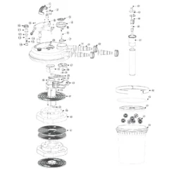 SunSun Ersatzteil für Teichklärer - Transportsicherung UV-Lampe - Ersatz für Wasserklärer CUV-111 / CUV 209 und Druckteichfilter CPF-180 / CPF-250