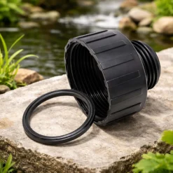 SunSun Ersatzteil für Teichpumpen – Verbinder – 47,44 auf 32,89 mm – für Teich, Gartenpumpe, Tauchpumpe, Bachlauf Zubehör
