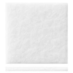 SunSun Filtervlies Synfil 300 100 x 100 x 2,5 cm, sehr feine Porung, weiß, für Teichfilter oder Aquarienfilter, Aquarium Filtermedium