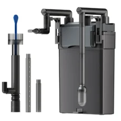 SunSun HBL-802 Hang On Filter Aquarium Anhängefilter 500l/h 6 W für Aquarien bis 100 Liter