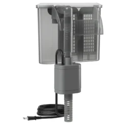 SunSun HBL-302 Hang on Filter Aquarium Anhängefilter 350l/h für Aquarien bis 20l, mit Filtermedien