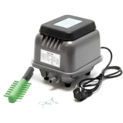 SunSun HJB-120 Teichbelüfter 7200l/h 80W Luftpumpe für Aquarium und Teiche für eisfreies Wasser im Winter und Sauerstoffzufuhr im Sommer