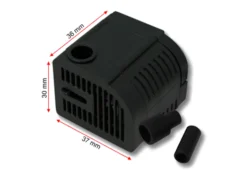 SunSun HJ-211 ECO Aquarium Pumpe 200 L/h 2 W kleine Aquariumpumpe 37×36×30 mm mit regulierbarem Durchfluss für Mini Aquarium