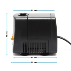 SunSun HJ-931 ECO Aquarium Pumpe 800 L/h 18 W kleine Aquariumpumpe 89×56×75 mm mit regulierbarem Durchfluss für Mini Aquarium