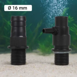 SunSun HJ-1542 ECO Aquarium Pumpe 1400 L/h 28 W kleine Aquariumpumpe mit Filterschwamm und Sauerstoffschlauch für Mini Aquarium