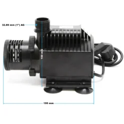 SunSun HJ-5000 ECO Teichpumpe 4000 l/h / 65 W Filterpumpe Bachlaufpumpe für Koiteiche Gartenteichpumpe Teichfilterpumpe Umwälzpumpe