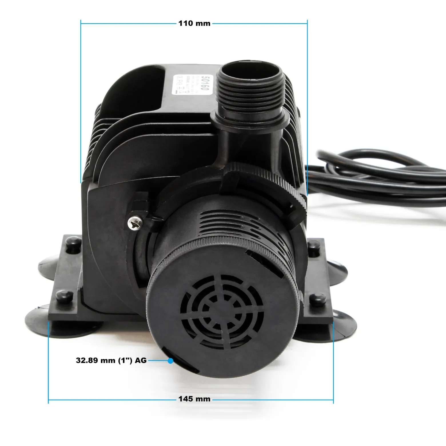 SunSun HJ-5000 ECO Teichpumpe 4000 l/h / 65 W Filterpumpe Bachlaufpumpe für Koiteiche Gartenteichpumpe Teichfilterpumpe Umwälzpumpe