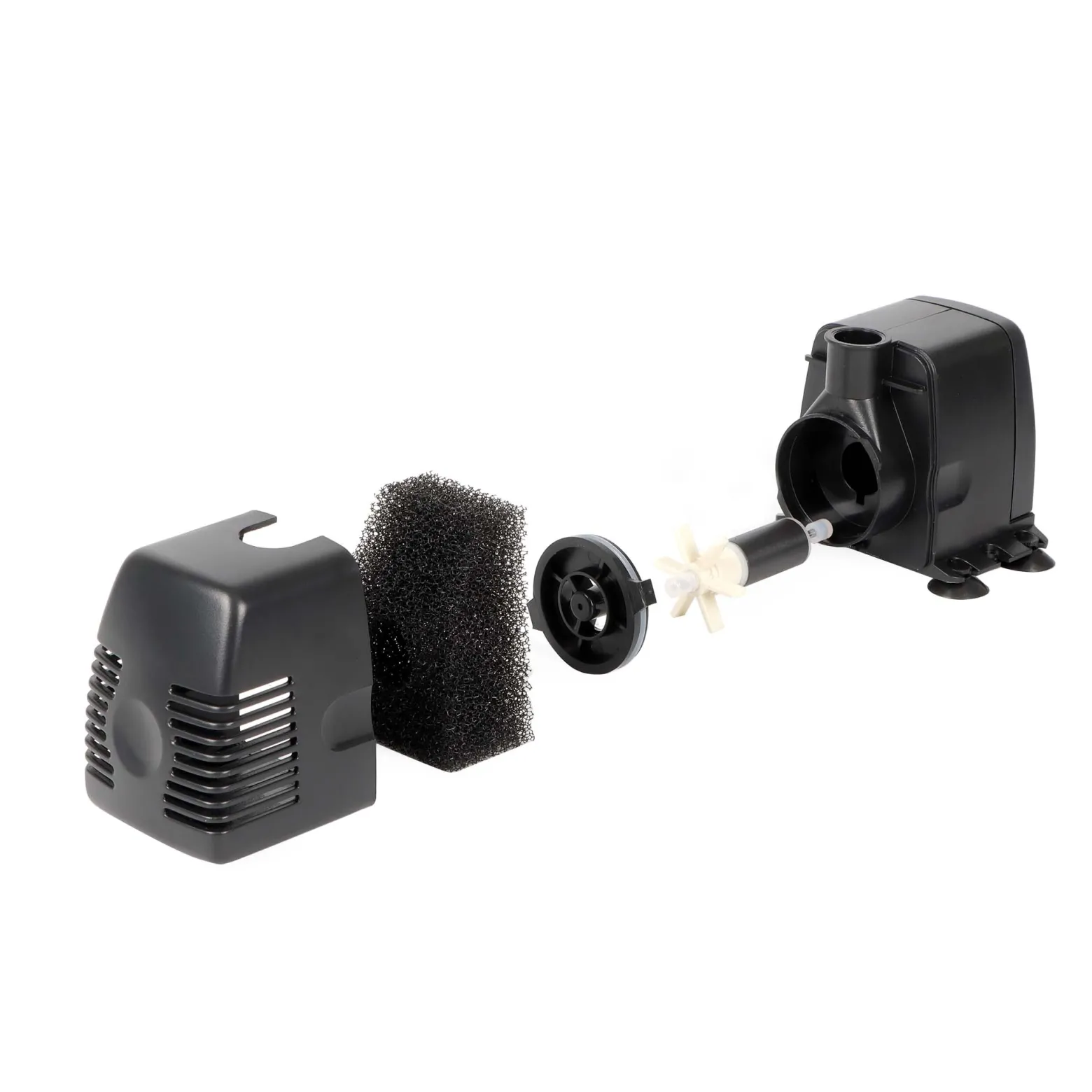 SunSun HJ-943 ECO Teichpumpe 800 l/h 16 W, 1,3 m Förderhöhe, als Springbrunnenpumpe Filterpumpe Aquariumpumpe regelbar höhenverstellbar