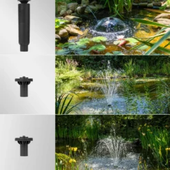 SunSun HJ-943 ECO Teichpumpe 800 l/h 16 W, 1,3 m Förderhöhe, als Springbrunnenpumpe Filterpumpe Aquariumpumpe regelbar höhenverstellbar