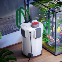 SunSun HW-303 Aquarium Außenfilter 1400 L/h 3 Stufen Kammerfilter inkl Filtermaterial