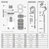 SunSun HW-403B Aquarium Außenfilter 1400 L/h 3 Stufen mit 9 W UV-Lampe, Filtermedien