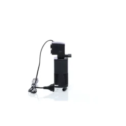 SunSun JP-022F Strömungspumpe 600l/h 8W Aquarium Pumpe mit 1-stufigem Aquarium Filter und 45° schwenkbarer Düse für Süßwasser Aquarium