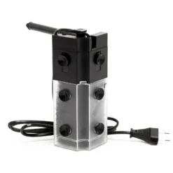 SunSun JP-093 Innenfilter Aquarium mit Pumpe 450 l/h 5W Eckfilter M für kleines Aquarium bis 60 L