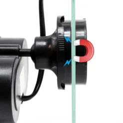 SunSun JVP-202AB Strömungspumpe 12000 l/h 24 W Aquarium Pumpe mit 2 schwenkbaren Düsen, Saugnapf und Magnethalter zur einfachen Befestigung