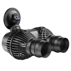 SunSun JVP-202A Strömungspumpe 12000 l/h 24 W Aquarium Pumpe mit 2 schwenkbaren Düsen und Saugnapf zur einfachen Befestigung