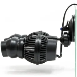 SunSun JVP-201A Strömungspumpe 6000 l/h 12 W Aquarium Pumpe mit 2 schwenkbaren Düsen und Saugnapf zur einfachen Befestigung