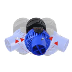 SunSun JVP-230 Strömungspumpe Dual Wavemaker Magnethalter 6000l/h 8W schwenkbar Süß- & Salzwasser