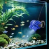 SunSun JVP-232 Strömungspumpe 15000 l/h 26 W Aquarium Pumpe mit 2 schwenkbaren Düsen, Magnethalter zur einfachen Befestigung und Durchflussregler