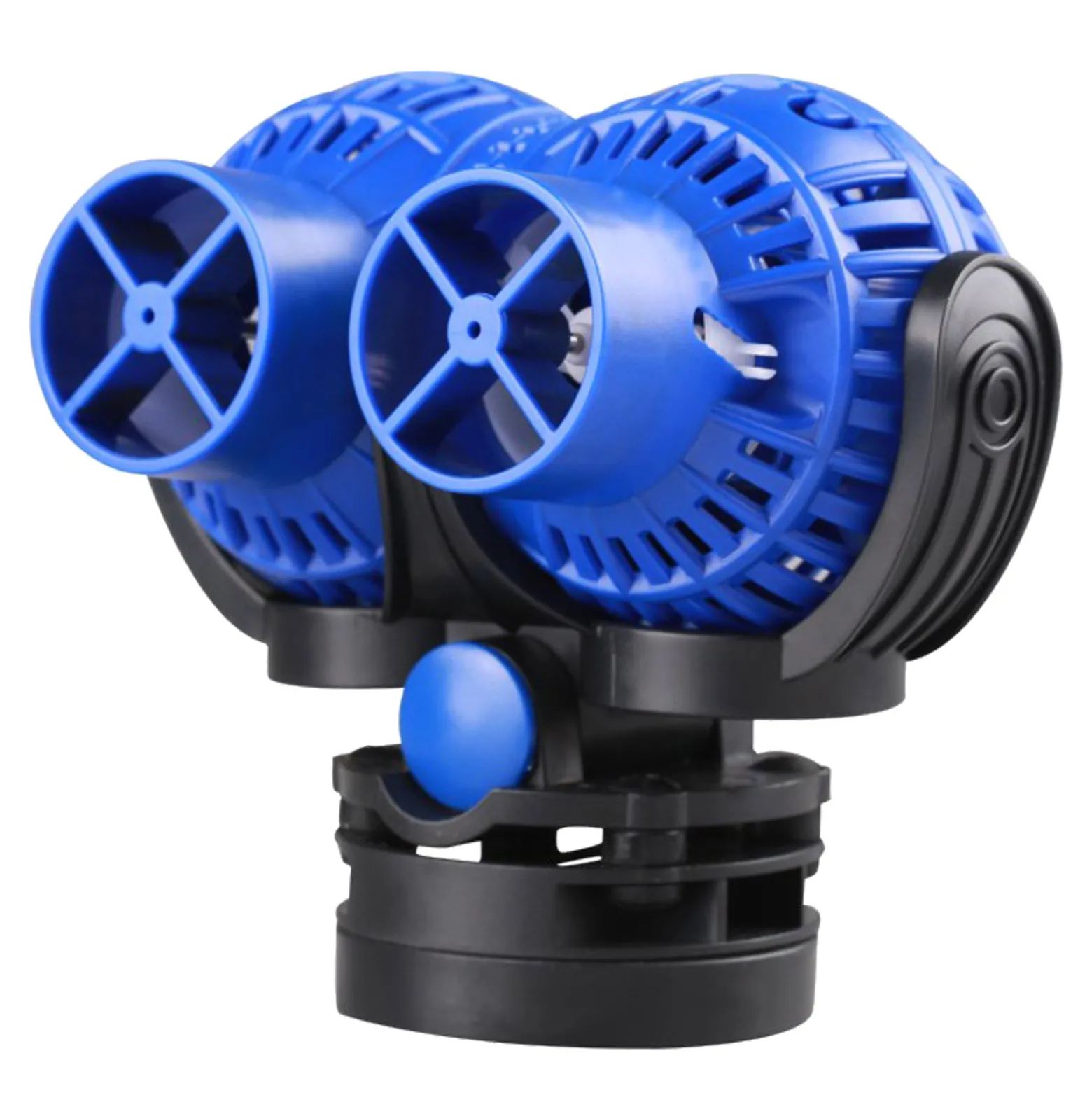 SunSun JVP-231 Strömungspumpe 8000 l/h 12 W Aquarium Pumpe mit 2 schwenkbaren Düsen, Magnethalter zur einfachen Befestigung und Durchflussregler