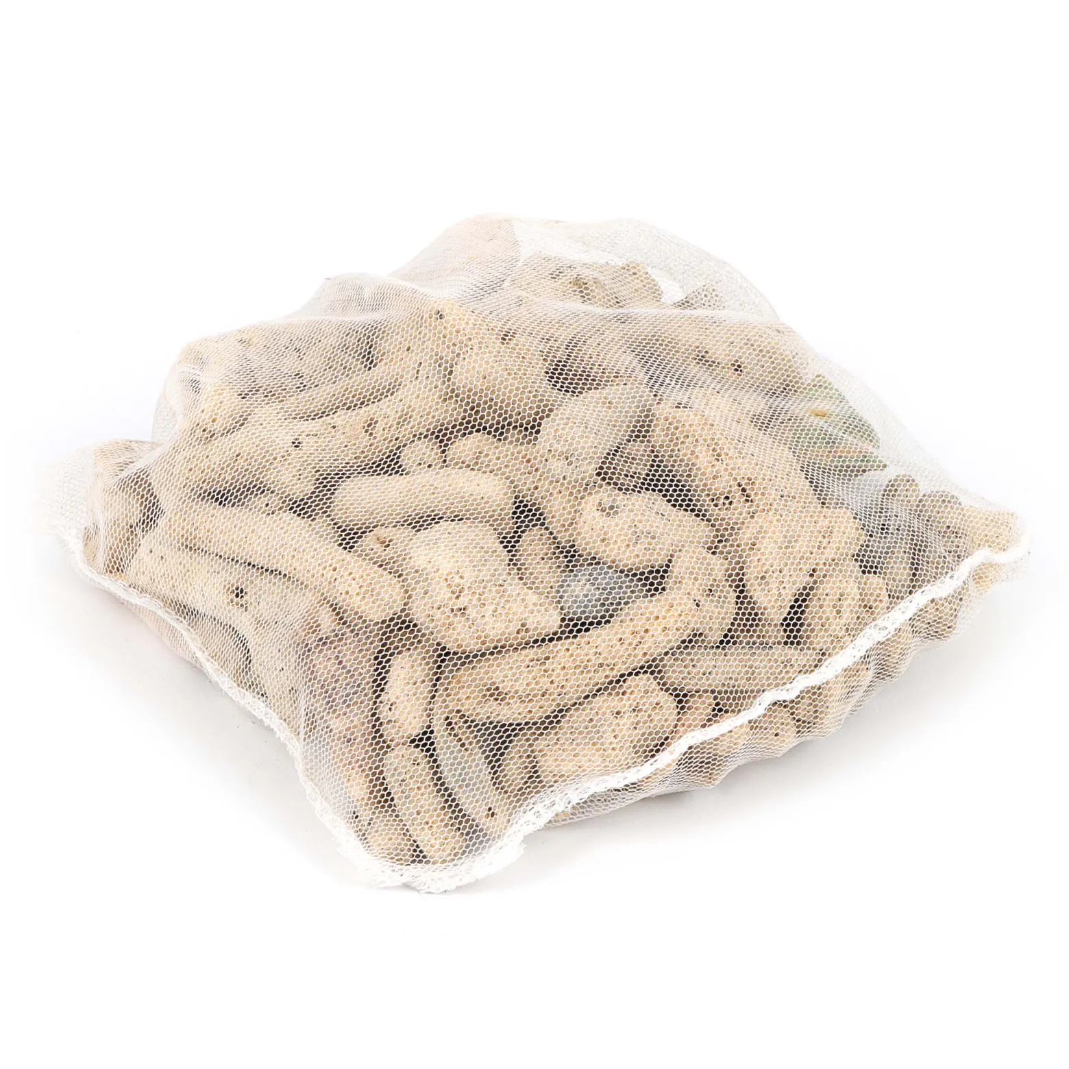 SunSun 0,5kg Aquarium Korallensand, sehr grober Sand für die Besiedlung mit nitrifizierenden Bakterien im Filter, für Teich- und Aquariumfilter