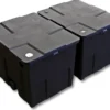 SunSun Komplettset: CBF-350B Teichfilter bis 60000 L Teichfilteranlage als Durchlauffilter, CUV-636 Teichklärer UVC Klärer mit 36 Watt UV-C Leistung