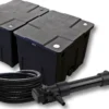 SunSun Komplettset: CBF-350B Teichfilter bis 60000 L Teichfilteranlage als Durchlauffilter, CUV-636 Teichklärer UVC Klärer mit 36W, 5m Teichschlauch 25 mm (1")