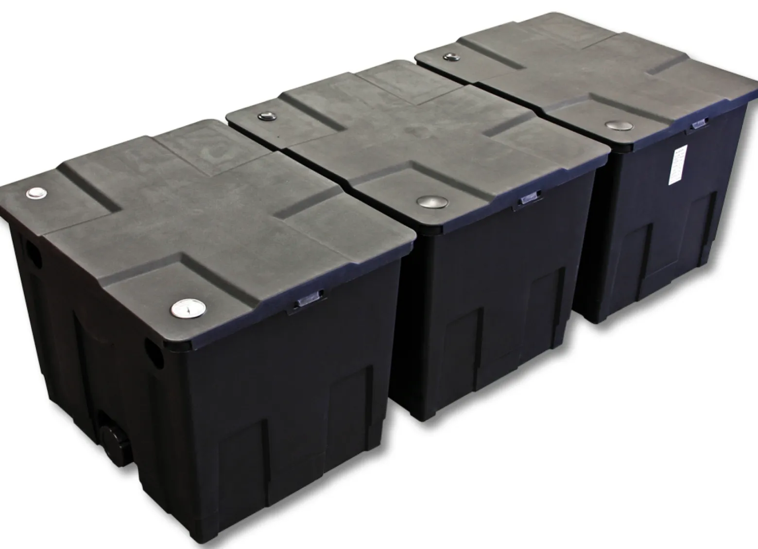 SunSun Komplettset: CBF-350C Teichfilter bis 90000 L Teichfilteranlage als Durchlauffilter, CUV-336 Teichklärer UVC Klärer mit 36 Watt UV-C Leistung