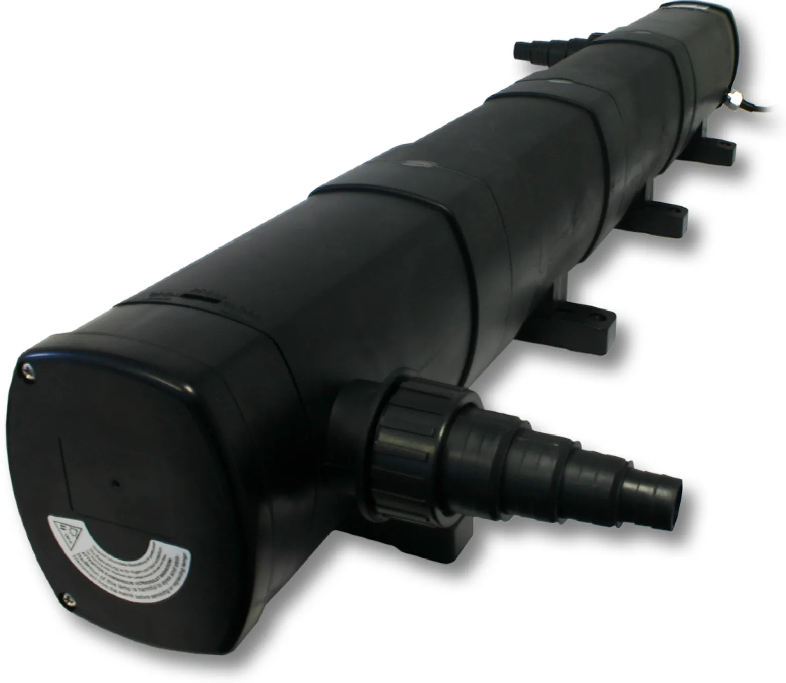 SunSun Komplettset: CBF-350C Teichfilter bis 90000 L Teichfilteranlage Durchlauffilter, CTF-12000 Teichpumpe 12000l/h 100W, CUV-272 Teichklärer UVC Klärer mit 72W, 25m Teichschlauch 25 mm, Y-Verteiler