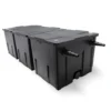 SunSun Komplettset: CBF-350C Teichfilter bis 90000 L Teichfilteranlage als Durchlauffilter, NEO10000 SuperECO Teichpumpe 10000l/h 80W, CUV-272 Teichklärer UVC Klärer mit 72W, Y-Verteiler