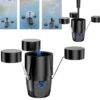 SunSun Komplettset: CBF-350C Teichfilter bis 90000 L Teichfilteranlage, NEO10000 Teichpumpe 10000l/h 80W, CUV-236 Teichklärer 36W, 25m Teichschlauch 25 mm, CSP-250 Skimmer 2500l/h 45W, Y-Verteiler
