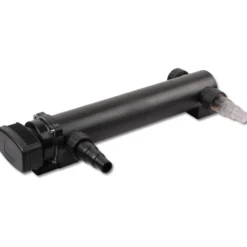 SunSun Komplettset: CBF-350 Teichfilter bis 12000 L Teichfilteranlage als Durchlauffilter, NEO10000 SuperECO Teichpumpe 10000l/h 80W, CUV-336 Teichklärer UVC Klärer mit 36W, 25m Teichschlauch 25 mm