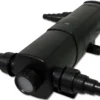 SunSun Komplettset: CBF-350 Teichfilter bis 12000 L Teichfilteranlage als Durchlauffilter, CTF-3800 SuperECO Teichpumpe 3600l/h 20W, CUV-224 Teichklärer UVC Klärer mit 24W