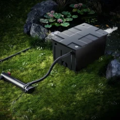 SunSun Komplettset: CBF-550 Teichfilter bis 60000 L Teichfilteranlage als Durchlauffilter, CUV-336 Teichklärer UVC Klärer mit 36 Watt UV-C Leistung