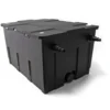 SunSun Komplettset: CBF-550 Teichfilter bis 60000 L Teichfilteranlage als Durchlauffilter, NEO10000 SuperECO Teichpumpe 10000l/h 80W, CUV-672 Teichklärer UVC Klärer mit 72W